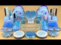 HEAVENLY SLIME | Mixing makeup and glitter into Clear Slime | Satisfying Slime Videos 1080p