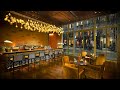 Coffee Shop Ambience with Relaxing Jazz Music and Rain Sounds, Rainy Night | Smooth Jazz Music