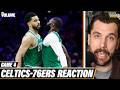 Celtics-76ers Reaction: Tatum &amp; Brown CRUISE as Embiid's return falls short