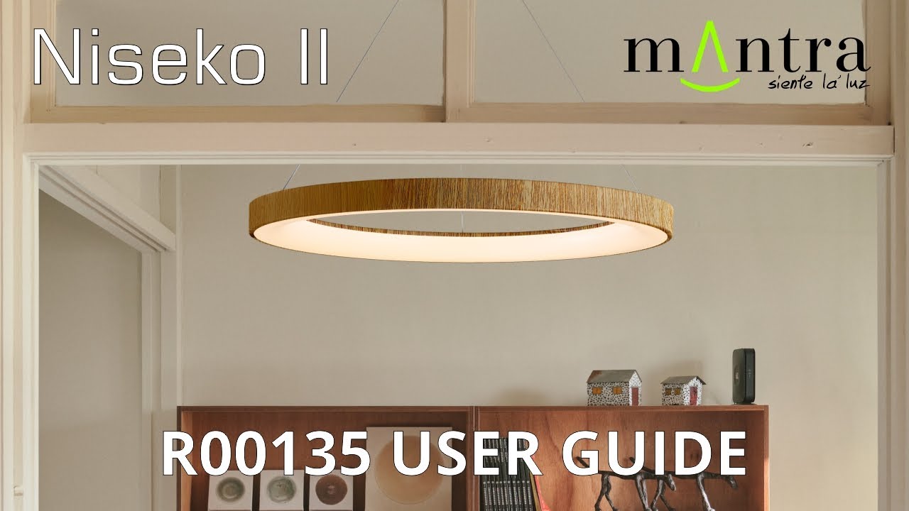 Niseko II with R00135 Remote Control User Guide - YouTube