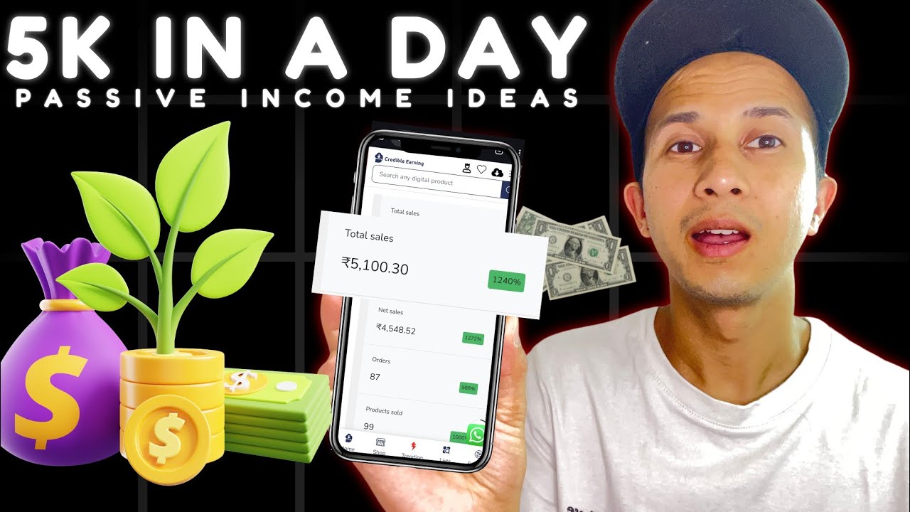 I Tested 5 Passive Income Ideas So You Don't Have To Just COPY ME - YouTube