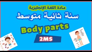 Body Parts  in English |2 MS  | أعضاء الجسم للسنة الثانية متوسط