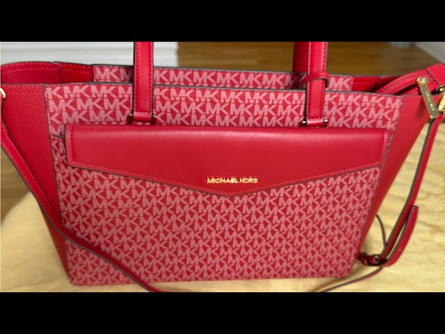 Unboxing Michael Kors Marilyn Medium Saffiano Leather Tote Bag