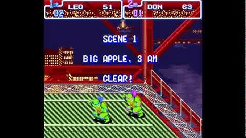 Lets Play TMNT 4 Turtles In Time Episode 1