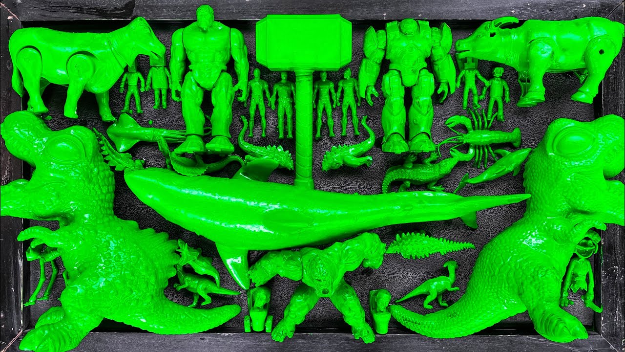 Dinosaurus Jurassic World Dominion: T-rex/ Brachiosaurus/ Skibidi/ Spider-Man/ KingKong/ Godzilla