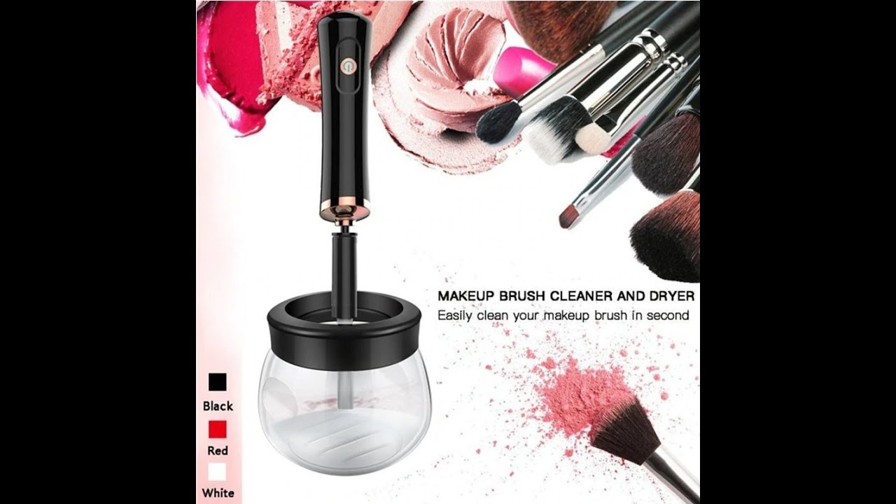 Electric Make Up Brush Cleaner YouTube