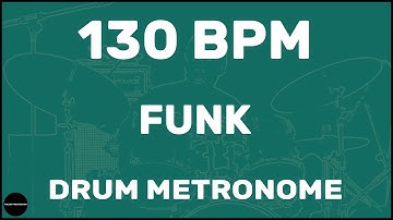 Funk | Drum Metronome Loop | 130 BPM