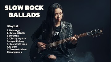 MENUNGGU | Lagu Rindu Menyentuh Hati 🥺 | Slow Rock Ballads Full Album
