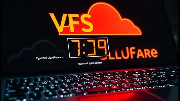VFS Login in 10 Seconds Using Python | Bypass Cloudflare & Screen Keyboard Automation