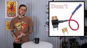 Relays and Fuse Taps - Auto Electrical Dos and Don