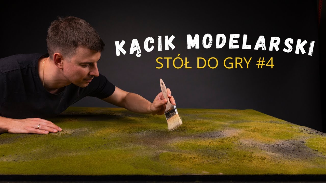 Podstawowy STÓŁ DO GIER bitewnych i nie tylko | KĄCIK MODELARSKI #4