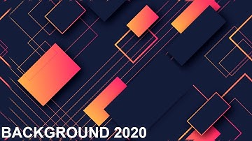 Geometric abstract background video