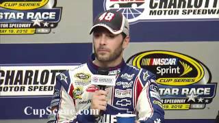 2012 NASCAR Sprint All-Star post race winners news conference