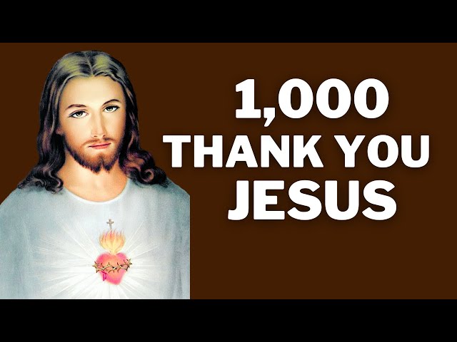 1000 Terima Kasih Yesus | Doa Sehari-hari | Doa Keajaiban class=