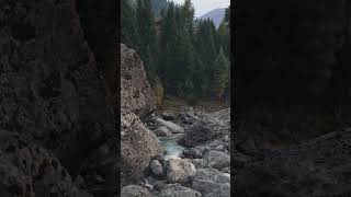 Mountain River 4K Dolby Vision  Calm Forest Stream &amp; Relaxing Nature  #4k #snow #nature #dolbyvision