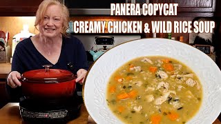 Panera Copycat Creamy Chicken Wild Rice Soup