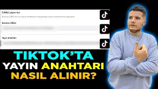 Tiktok Yayın Anahtarı Nasıl Alınır?(Bilgisayardan Tiktok Canlı Yayın Açma)