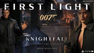 007 First Light - 07 Knightfall (PS5 Pro 4K 60FPS) Walkthrough Guide