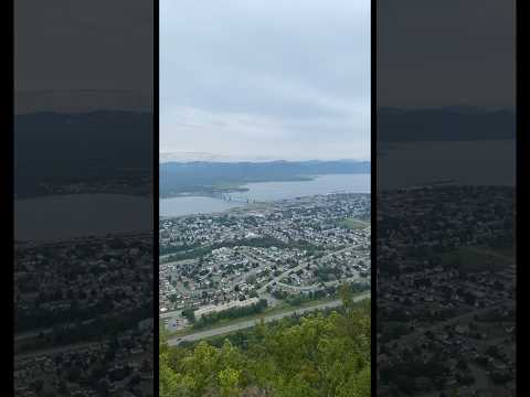 Top of Sugarloaf mountain in Campbellton, NB #travel #newbrunswick #canada #mountains