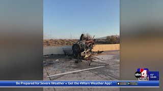 2 in critical condition after wrong-way crash on I-80 in Salt Lake City