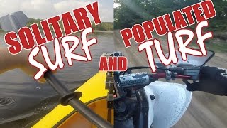 Solitary Surf and Populated Turf