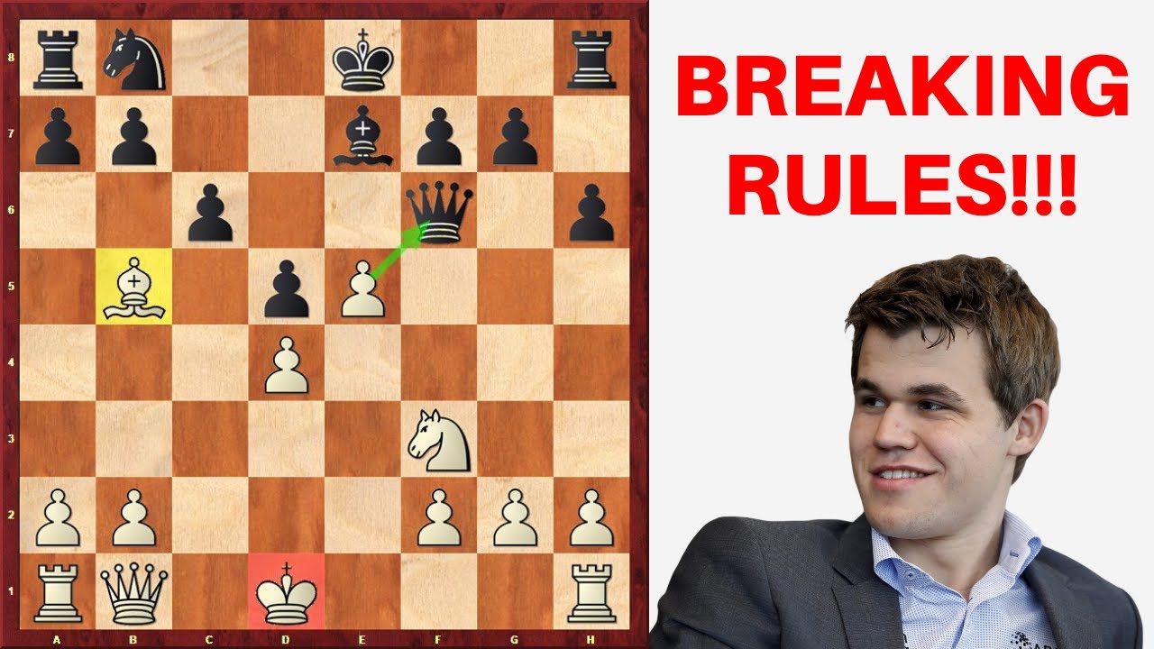 Carlsen vs So: The World Champion breaks the rules and… creates a 