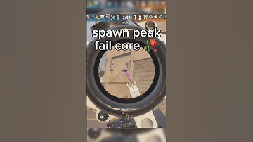 spawn peak fail core 🥀 | #r6siege #r6 #siege #fypp #fypage #fyp #viral #shorts #gaming #fypシ゚viral