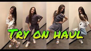 Try On Haul Zara Spring Sandra Krutishka Примерка Zara Разных Образов Сандра Крутишка