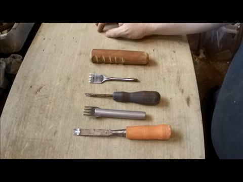 Homemade Leather Working Tools - How To Make 