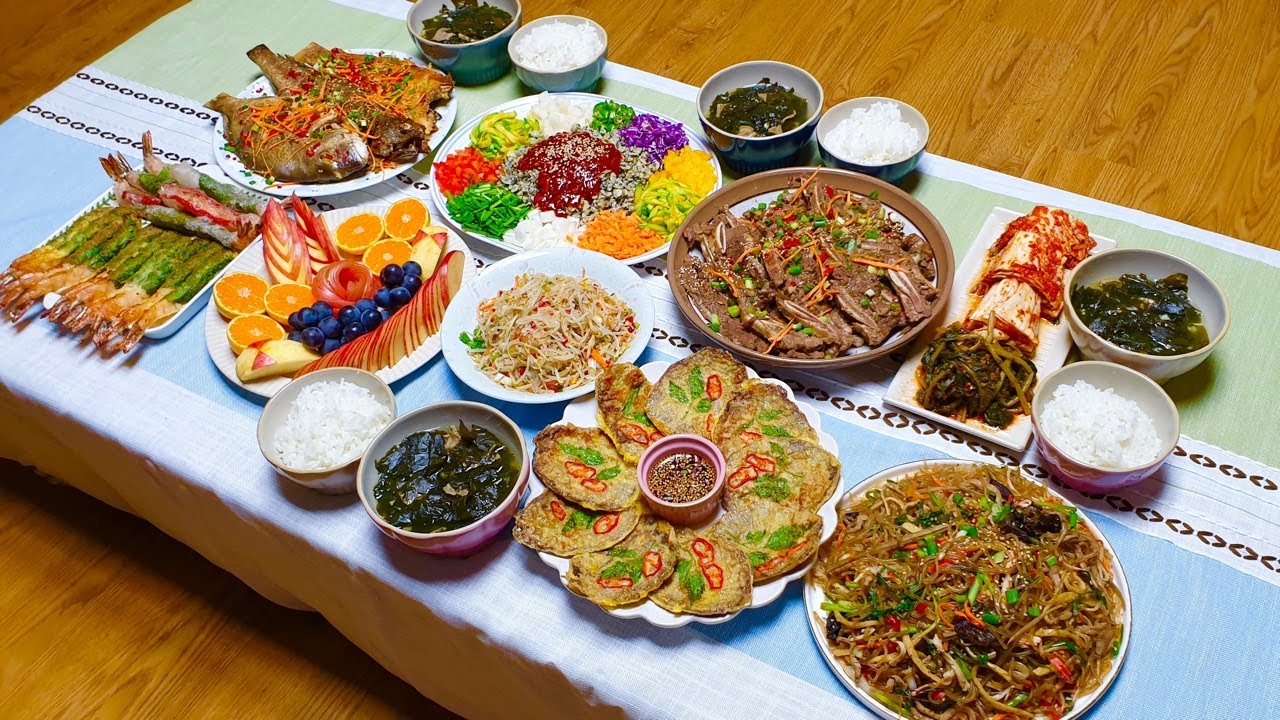 ❣이번 추석 너무 고민하지마세요! 종갓집 며느리 친정엄마에게 배운 LA 갈비 잡채 육전 새우전 모두 알려드릴게요👏