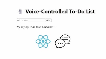 Voice-Controlled To-Do App in React  | Real Life Project with Web Speech API