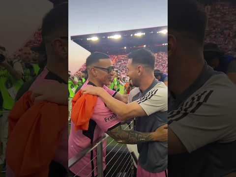 El abrazo de Lionel Messi con Daddy Yankee en duelo del Inter Miami