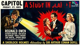 A Study In Scarlet (1933) | Full Movie | Classic Mystery Thriller | Sherlock Holmes Net Worth