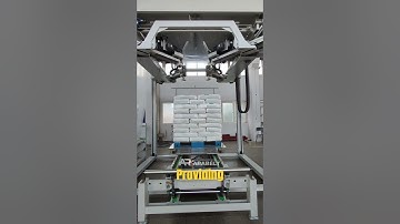 📦 Stretch Hood Pallet Wrapping Machine in Action! 🏭 #logistics #warehouse #chinafactory