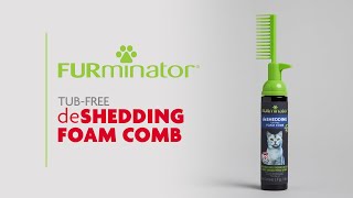 FURminator deShedding Foam Comb for Cats by FURminator 59 views 3 weeks ago 45 seconds