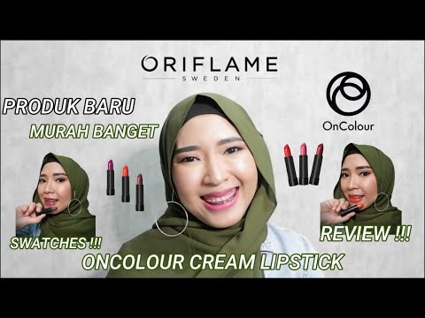 Colourbox Semi-Matte Lipstick, lipstik terbaru dari Oriflame yg hadir dengan 8 warna cantik         . 