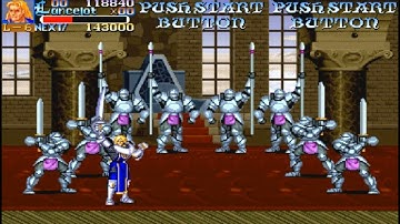 Capcom Classics Reloaded (PLAYSTATION PSP) Knights Of The Round