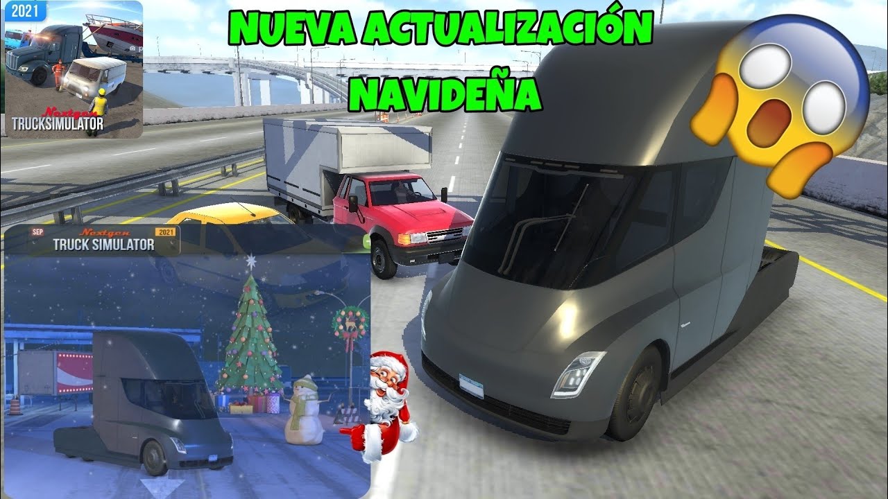 NUEVA ACTUALIZACIÓN NAVIDEÑA DE NEXTGEN TRUCK SIMULATOR 2021 || JORDAN NEWS