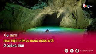 Phát hiện thêm 22 hang động mới ở Quảng Bình