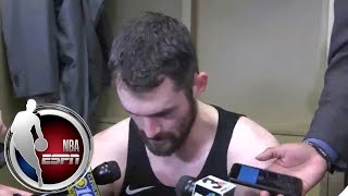 [FULL] Kevin Love: 'Momentum is a beautiful thing, but it can work against you' | NBA on ESPN