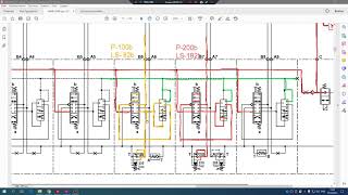 картинка: №3 Совмещение операций современных экс.погрузчиков с LS системой. JCB, Komatsu, CAT, CASE