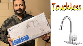 Touchless Pulldown Kitchen Faucet by Glacier Bay | Unboxing and User Review | Cheap Kitchen Faucet
