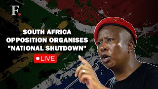 LIVE: South African Far-left Opposition Party Organises "National Shutdown"