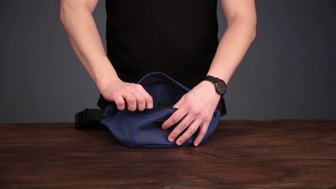 Огляд поясної сумки Kandelabr - Hip Pack Large Blue