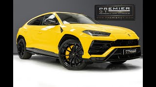 Lamborghini | Urus | Giallo Auge | 2018
Find out more here:
https://www.premiergt.com/used/cars/lamborghini/urus/v8-1-owner-from-new-panoramic-roof-low-mileage-b-o-sound-system-968
With the Urus, Lamborghini have taken the notions of an SUV and elevated it to supercar levels, going beyond the limits of engineering to create a unique driving experience. The world’s first Super SUV combines absolute comfort and easy driving with the thrill of a 650bhp engine with a 0-62mph time of just 3.6 seconds and a top speed of 189mph. For a 2.4 tonne car, that’s pretty remarkable. It’s not only the world’s fastest SUV, its also fitted the world’s largest carbon ceramic brakes on a road car.
We are very proud to present for sale this 2018 (18) Lamborghini Urus 4.0 V8 Twin-Turbo, which has covered just 2,300 miles and has had one owner from new. It has a fantastic specification which includes the 4 seat configuration option, Panoramic Roof System & the Bang & Olufsen Advanced 3D Sound System.
The exterior is finished in Giallo Auge with the optional High Gloss Black Style Package, 23” Taigete Alloy Rims in Shiny Black, and Yellow Brake Calipers. It’s the perfect colour combination for this car and looks phenomenal from every angle you look at it!
Inside is finished in Nero Ade Leather with contrasting stitching in Giallo Taurus and Wood Inserts in Piano. It has the Fully Electric Front Seats Massage functions and embroidered branding on the headrests. The Heated Smooth Leather Steering Wheel has Suede inserts contrasting stitching in Giallo Taurus.
Don’t miss the opportunity to own one of the first examples of the most desirable performance SUV on the market. This Urus has a stunning colour combination and an outstanding specification. And, as you would expect of a Premier GT car, it is in immaculate condition inside and out.
At Premier GT, luxury and performance cars are not just our business, they are also our passion and every vehicle we offer has been meticulously hand picked to ensure it meets our exceptionally high standards and yours.
With over 45 years of experience in the motor industry, every single car we buy has to meet our exacting requirements in terms of provenance, history and quality. And, whilst we are fanatical about detail, we also ensure that each of our cars has something special about it, whether that be an exquisite colour combination or an incredible specification. We believe if we are excited about a car, you will be too.
#hypercars #supercars #premiergt
Web: www.premiergt.com
Instagram: @premiergt
Twitter: @Premier_GT
Facebook: https://www.facebook.com/premiergtsussex
Linked In: https://www.linkedin.com/company/premier-gt-ltd/ Lamborghini | Urus | Giallo Auge | 2018