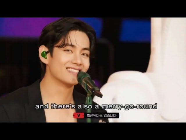 [ENG SUB] Taehyung Inner Child rehearsal Moments in ON-E class=