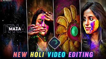 Happy Holi Status Video Editing Alight Motion | Holi Special XML Editing @PkWorkcity#holi