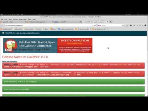 How To Install Cakephp.