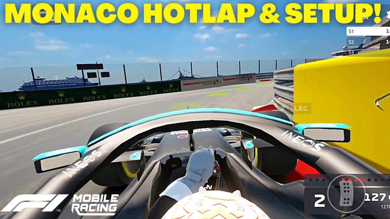 Monaco Hotlap & Setup! | F1 Mobile Racing