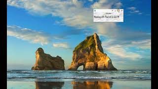 Windows: Rollup digital sticky notes to save desktop space in Notezilla